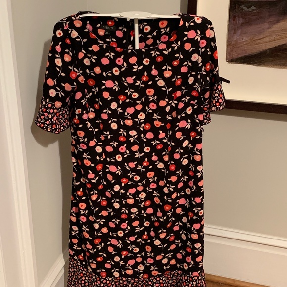 Talbots Dresses & Skirts - Talbots petites‎ bottom ruffle floral dress. Never worn. 225 retail